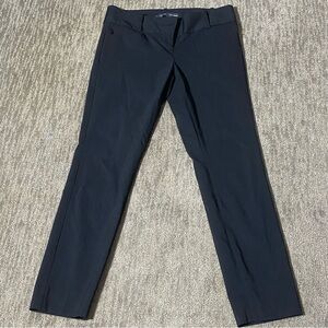 The Limited Dress Pants Womens Sz 2 W28 L26 Black Ideal Stretch Low Rise Trouser
